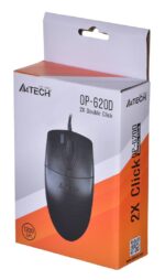 A4Tech OP-620D mouse Ambidextrous USB Type-A Optical 800 DPI - imagine 3