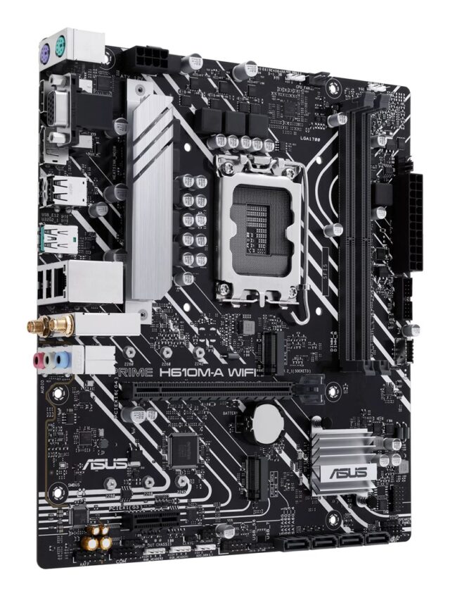 ASUS PRIME H610M-A WIFI Intel H610 LGA 1700 micro ATX - imagine 2