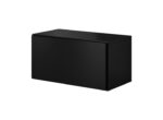Cama full storage cabinet ROCO RO3 75/37/39 black/black/black