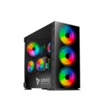 SAVIO PC Case Prime X1 ARGB Glass Black - imagine 3