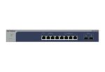 NETGEAR 8-Port Multi-Gigabit/10g Ethernet Smart Managed Pro Switch with 2 SFP+ Ports (MS510TXM) - imagine 3