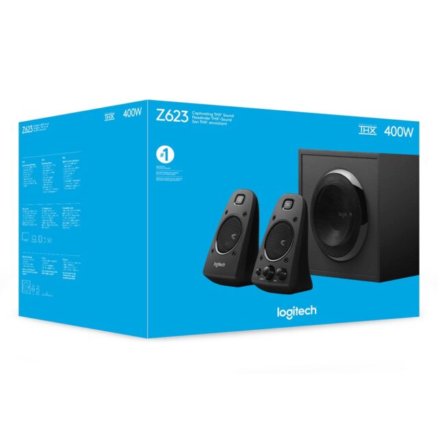 Logitech Speaker System Z623 - imagine 10
