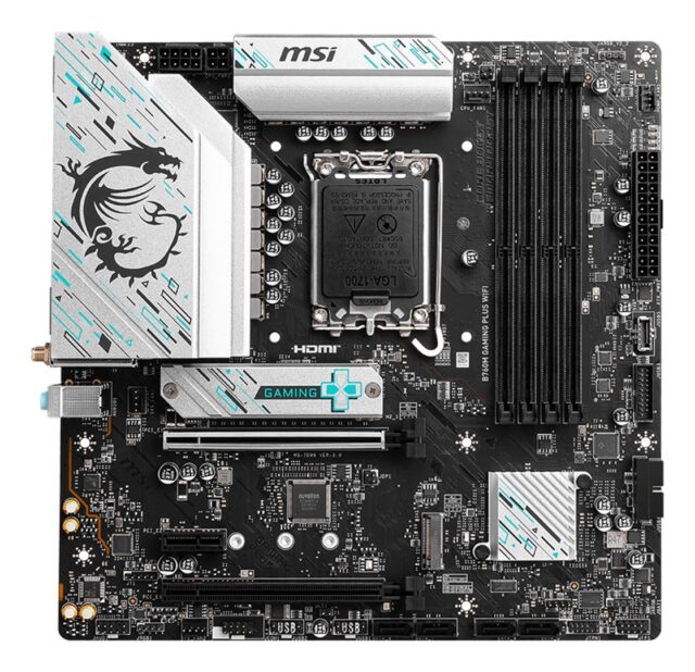 MSI B760M GAMING PLUS WIFI motherboard Intel B760 LGA 1700 micro ATX - imagine 2