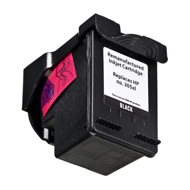 Superbulk ink for HP 305XL 3YM62AE reg SPB-305XLB  18 ml  black - imagine 2