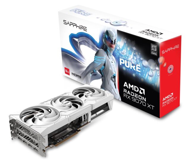 Sapphire PURE Radeon RX 9070 XT AMD 16 GB GDDR6 - imagine 7