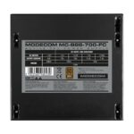 MODECOM Power Supply MC-B88-700-FC 80+ BRONZE 230V EU 700W BULK - imagine 3