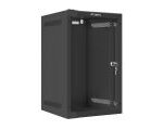 Lanberg wall-mount cabinet 10  9U (280x310  black)