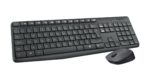 Logitech MK235 keyboard Mouse included USB QWERTY US International Grey - imagine 4