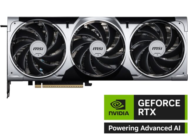 MSI VENTUS GEFORCE RTX 5080 16G 3X OC PLUS graphics card NVIDIA 16 GB GDDR7 - imagine 4