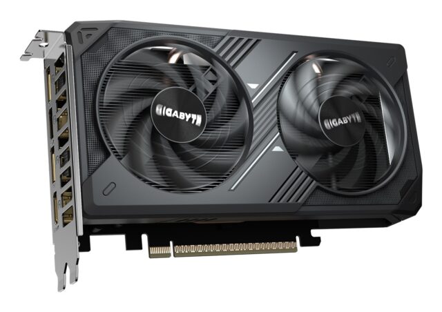 GIGABYTE GeForce RTX 5050 WINDFORCE OC 8G Graphics Card - 8GB GDDR6  128bit  PCI-E 5.0  2587MHz Core Clock  2 x DP  2 x HDMI  NVIDIA DLSS 4  GV-N5050WF2OC-8GD - imagine 2