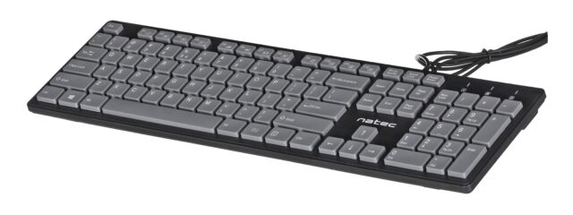 NATEC Discus 2 keyboard USB USB US Slim - imagine 9