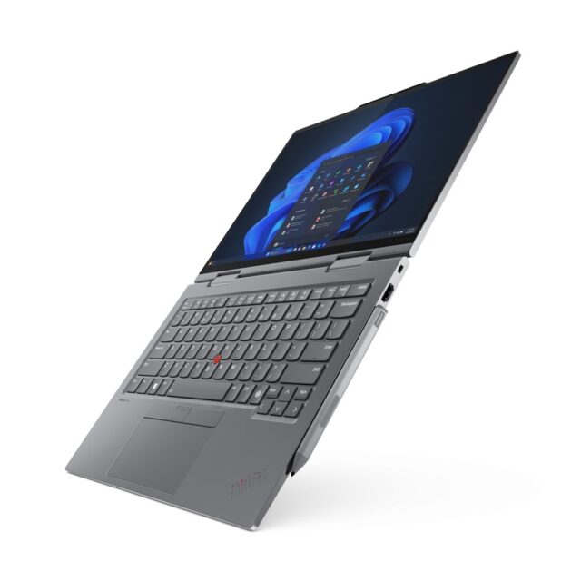Lenovo ThinkPad X1 2-in-1 Gen 9 Intel Core Ultra 7 155U Hybrid (2-in-1) 35.6 cm (14 ) Touchscreen 2.8K 32 GB LPDDR5x-SDRAM 1 TB SSD Wi-Fi 6E (802.11ax) Windows 11 Pro English Grey - imagine 4