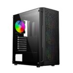 Gembird CCC-FC-400X Gaming ARGB computer case Fornax 400X  black