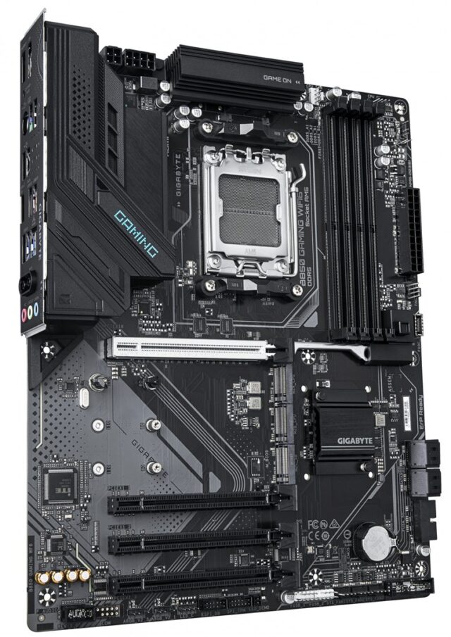 GIGABYTE B850 GAMING WIFI6 Motherboard - AMD Ryzen 9000 Series CPUs  6+2+2 Phasen Digital VRM  up to 8200MHz DDR5 (OC)  1xPCIe 5.0 + 2xPCIe 4.0 M.2  GbE LAN  WIFI 6  USB 3.2 Gen 2 - imagine 3
