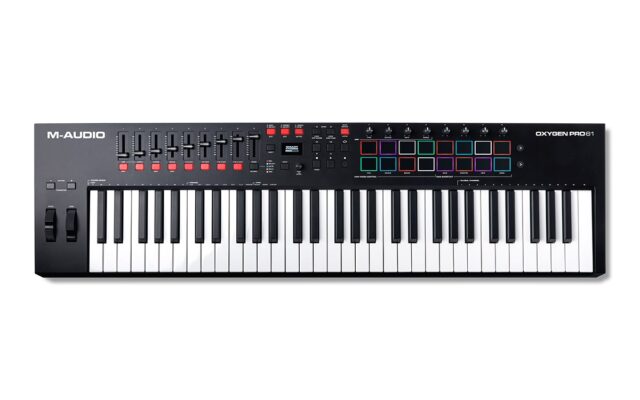 M-AUDIO Oxygen Pro 61 MIDI keyboard 61 keys USB - imagine 4