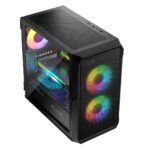 Logic PORTOS ARGB MINI USB 3.0 Case Black - imagine 7