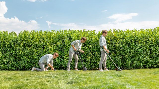 BOSCH. THE SCYTHE WAS ALIVE. UNIVERSAL GRASS CUT 18V-26 (BT) - imagine 5