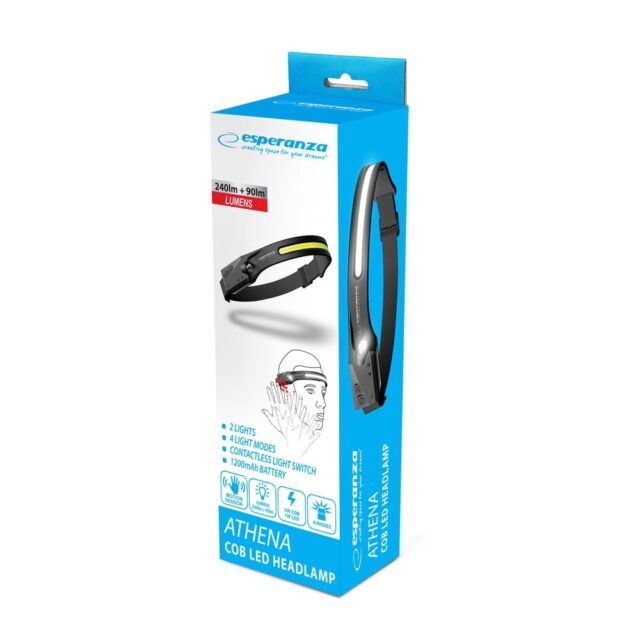 Esperanza EOT067 flashlight Black  Headband flashlight LED - imagine 6