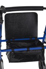 Lightweight aluminium four-wheel rehabilitation walker CH100AM - imagine 6