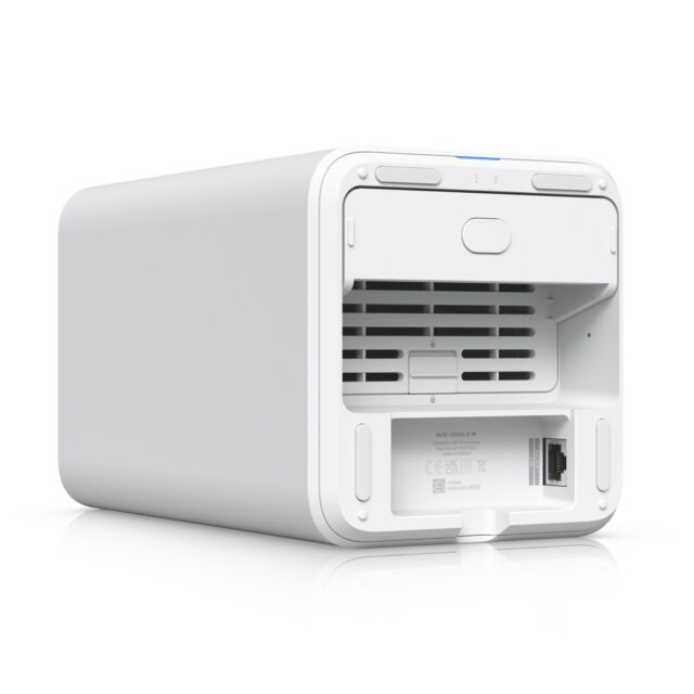 Ubiquiti UNAS-2-W | NAS | 2x 3.5" HDD, 2.5 GbE RJ45, USB-C - imagine 7