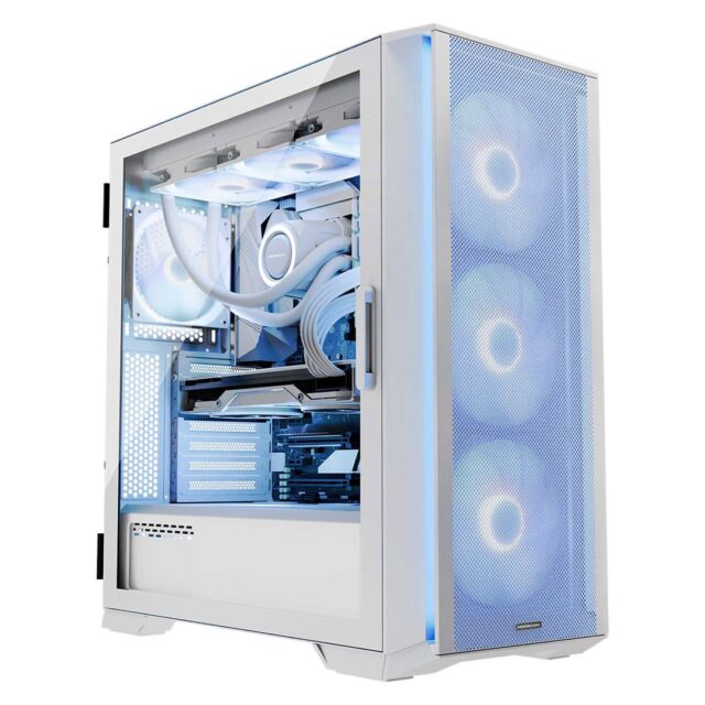 MODECOM  HORIZON ARGB Flow MIDI USB 3.0 X 2 CYPE-C computer case - imagine 3