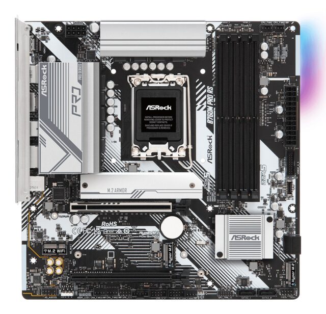 Asrock B760M Pro RS Intel B760 LGA 1700 micro ATX - imagine 2