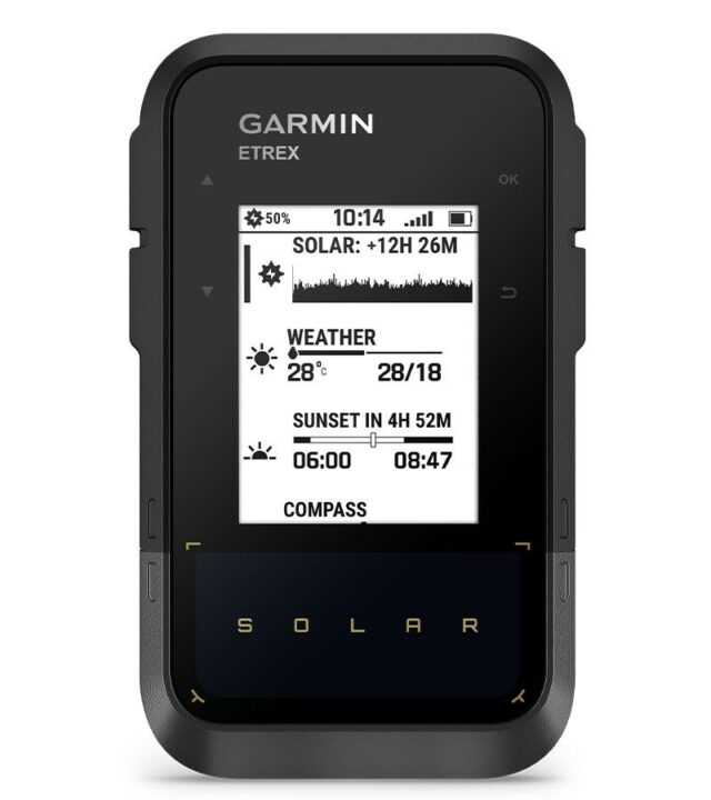 Garmin eTrex SE GPS Solar Tourist Navigation Black/Grey + Garmin HRM Dual Sensor - imagine 2