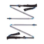 Black Diamond Distance Carbon FLZ Poles Pewter Trekking Poles 125 cm