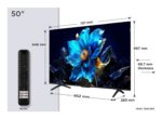 TCL P79K 50P79K TV 127 cm (50 ) 4K Ultra HD Smart TV Wi-Fi Metallic 430 cd/m2 - imagine 5