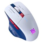MOUSE DEFENDER GM-126 TISA RF+BT OPTIC 1600dpi 6P WHITE - imagine 2