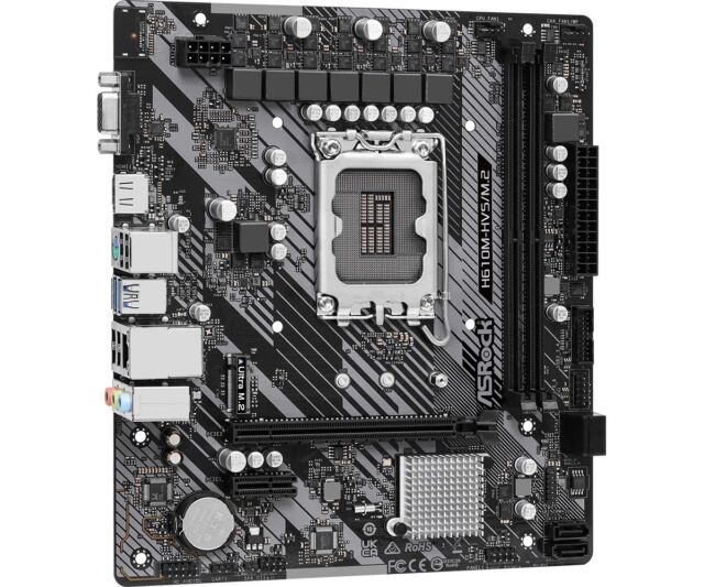 Asrock H610M-HVS/M.2 R2.0 Intel H610 LGA 1700 micro ATX - imagine 2
