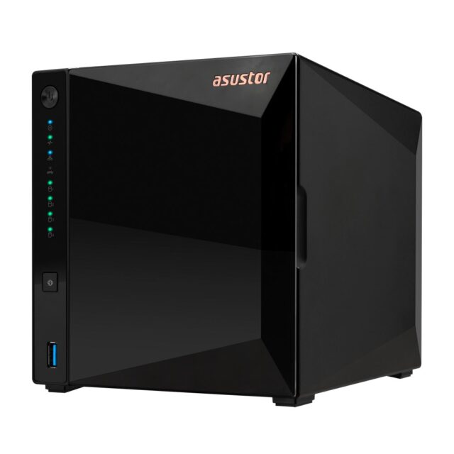 Asustor DRIVESTOR 4 Pro Gen2 AS3304T V2 NAS Realtek RTD1619B 2 GB DDR4 ADM Black - imagine 5