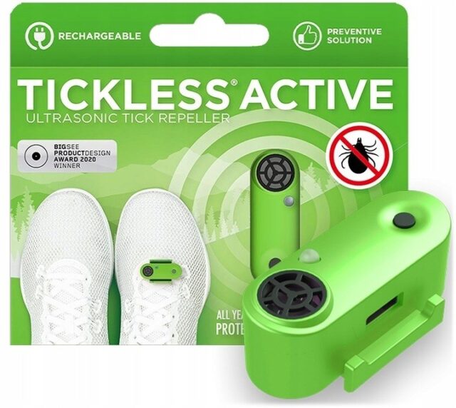 TICK REPELLENT FOR HUMANS TICKLESS ACTIVE GREEN - imagine 2