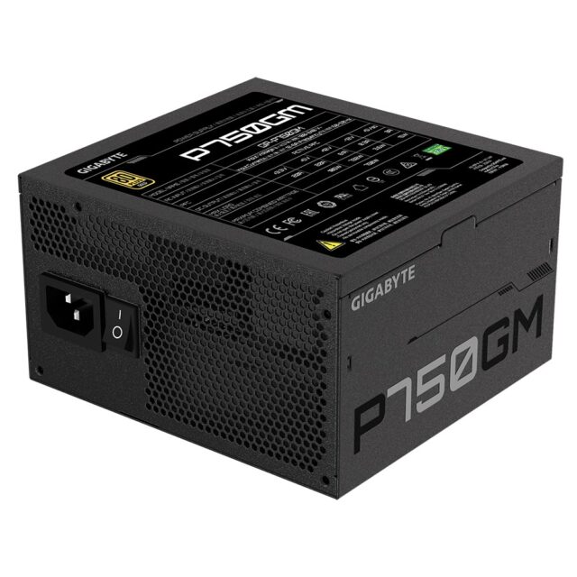 Gigabyte P750GM power supply unit 750 W 20+4 pin ATX ATX Black - imagine 4