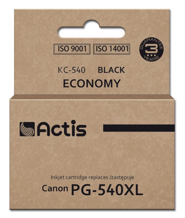 Actis KC-540 Ink (replacement for Canon PG-540XL; Supreme; 22 ml; black). - imagine 2