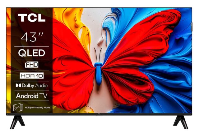 TCL 43V5C TV 109.2 cm (43 ) Full HD Smart TV Wi-Fi Black - imagine 2