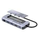 UNITEK ACTIVE HUB USB-C 10GBPS M.2 HDMI  PD 100W - imagine 3