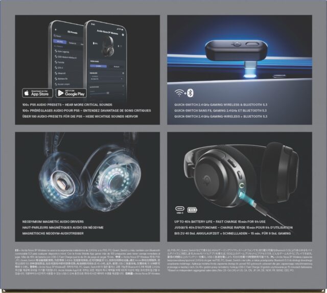 Steelseries Arctis Nova 3P Wireless Headphones - imagine 13