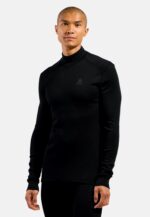 Odlo BL TOP turtle neck l/s ACTIVE WARM ECO men's shirt  size L  black - imagine 5