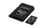 Kingston Technology 64GB microSDXC Canvas Select Plus Gen3 100MB/s A1 Card + Adapter - imagine 2