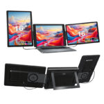 EXTRALINK SMART LIFE 16" 2-SCREEN MONITOR FOR LAPTOPS 12" TO 18.5" S9G - imagine 2