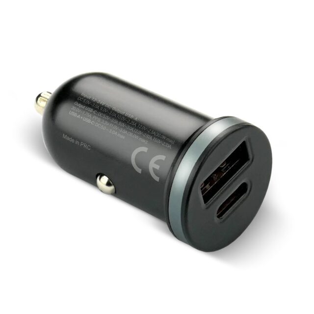 Car charger everActive CC-30Q USB + USB-C QC 3.0 PD 35W - imagine 5