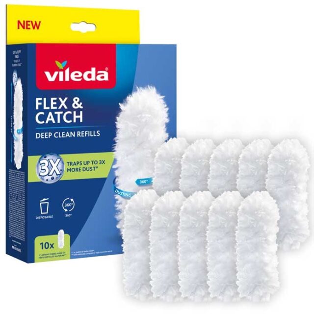 Vileda Flex&Catch dustpan refills  10 pcs. - imagine 2