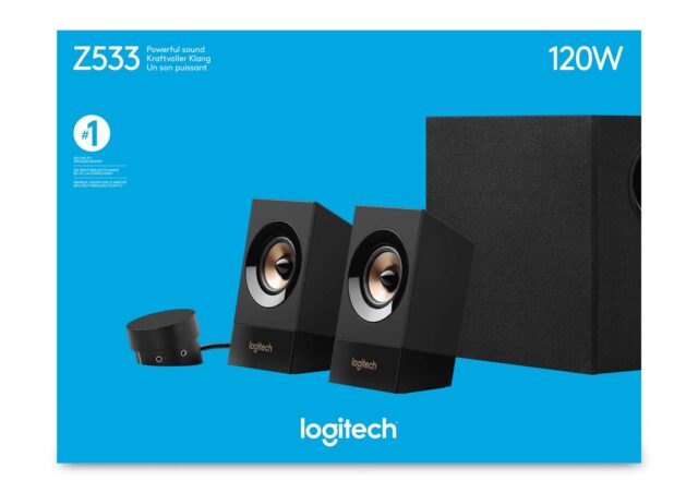 Logitech Z533 60 W Black 2.1 channels - imagine 17