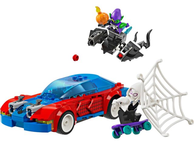 LEGO MARVEL 76279 SPIDER-MAN RACE CAR & VENOM GREEN GOBLIN - imagine 3