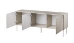 Cama RTV cabinet SIENA 150.5x40x60 cashmere matt - imagine 2