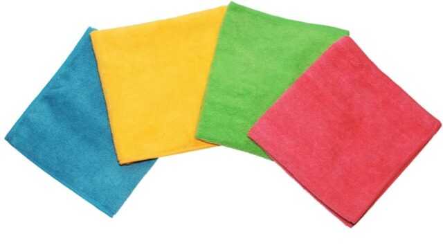 Cleaning Cloth Vileda Microfibre Cloth Colors Extra Large 4 pcs - imagine 6