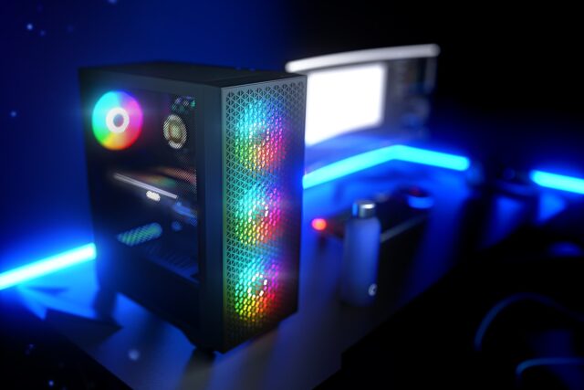 Logic DART PRO ARGB MIDI USB-C PC Case Black - imagine 6