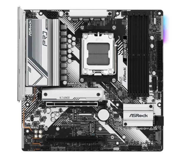 Asrock B650M Pro RS AMD B650 Socket AM5 micro ATX - imagine 3