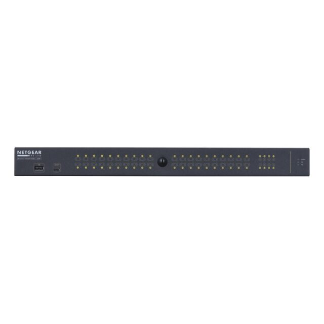 NETGEAR GSM4248PX-100EUS network switch Managed L2/L3/L4 Gigabit Ethernet (10/100/1000) Power over Ethernet (PoE) Black - imagine 2